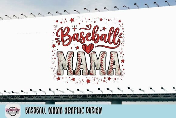 Celebrate the Season: The Baseball Mama Graphic Design