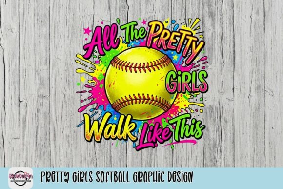 Designing with Impact: Pretty Girls Softball Graphics