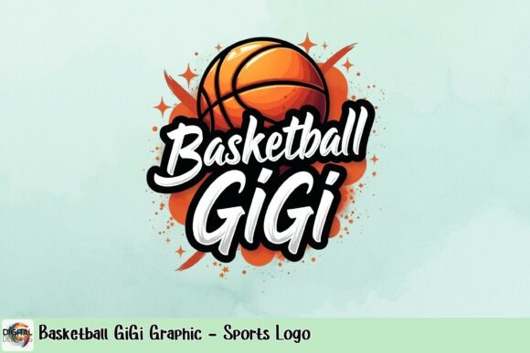 Elevate Your Game: The Basketball GiGi Graphic Logo