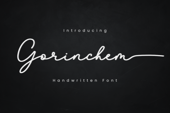 Gorinchem: An Elegant Handwritten Font for Modern Creatives