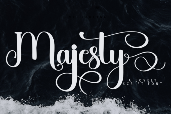 Majesty: A Handwritten Font with Modern Elegance