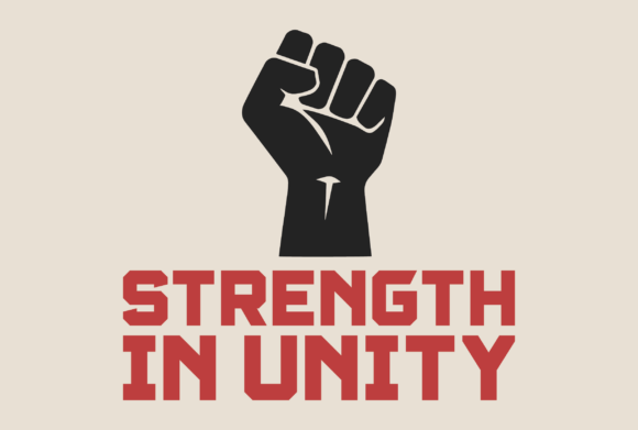 Strength in Unity: A Graphic for Solidarity